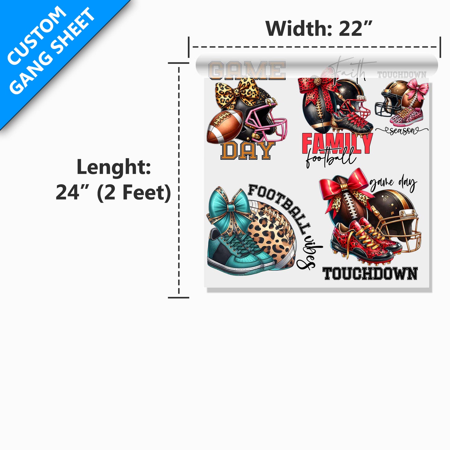 Cold Peel DTF Gang Sheet (Upload Gang Sheet)