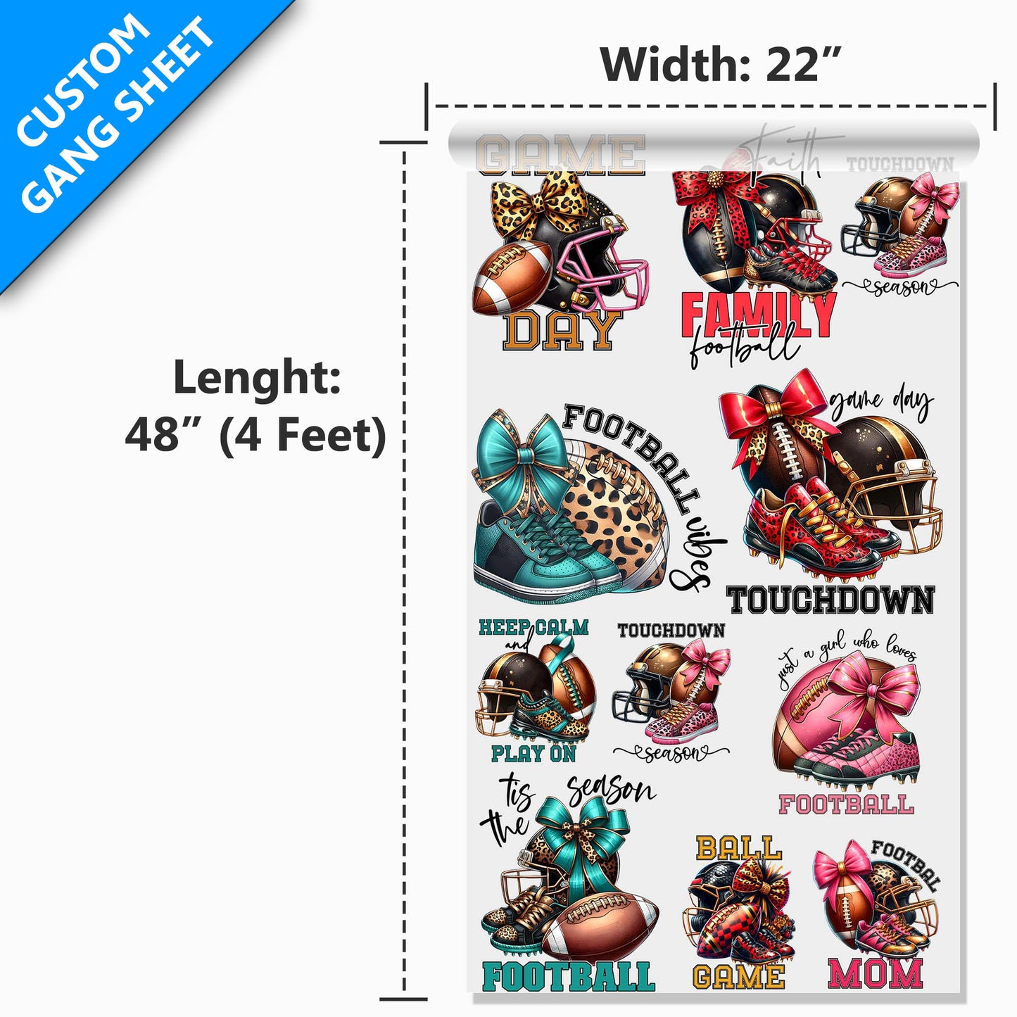 Cold Peel DTF Gang Sheet (Upload Gang Sheet)
