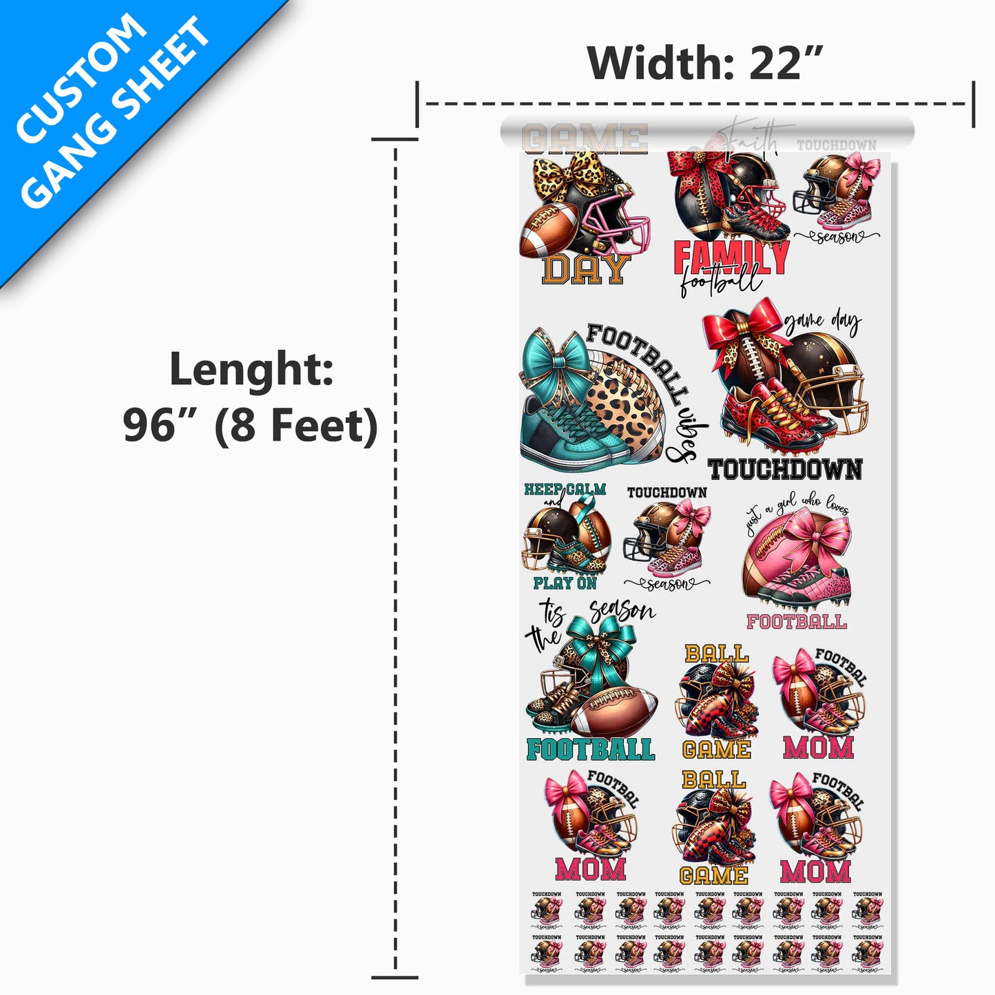 Cold Peel DTF Gang Sheet (Upload Gang Sheet)