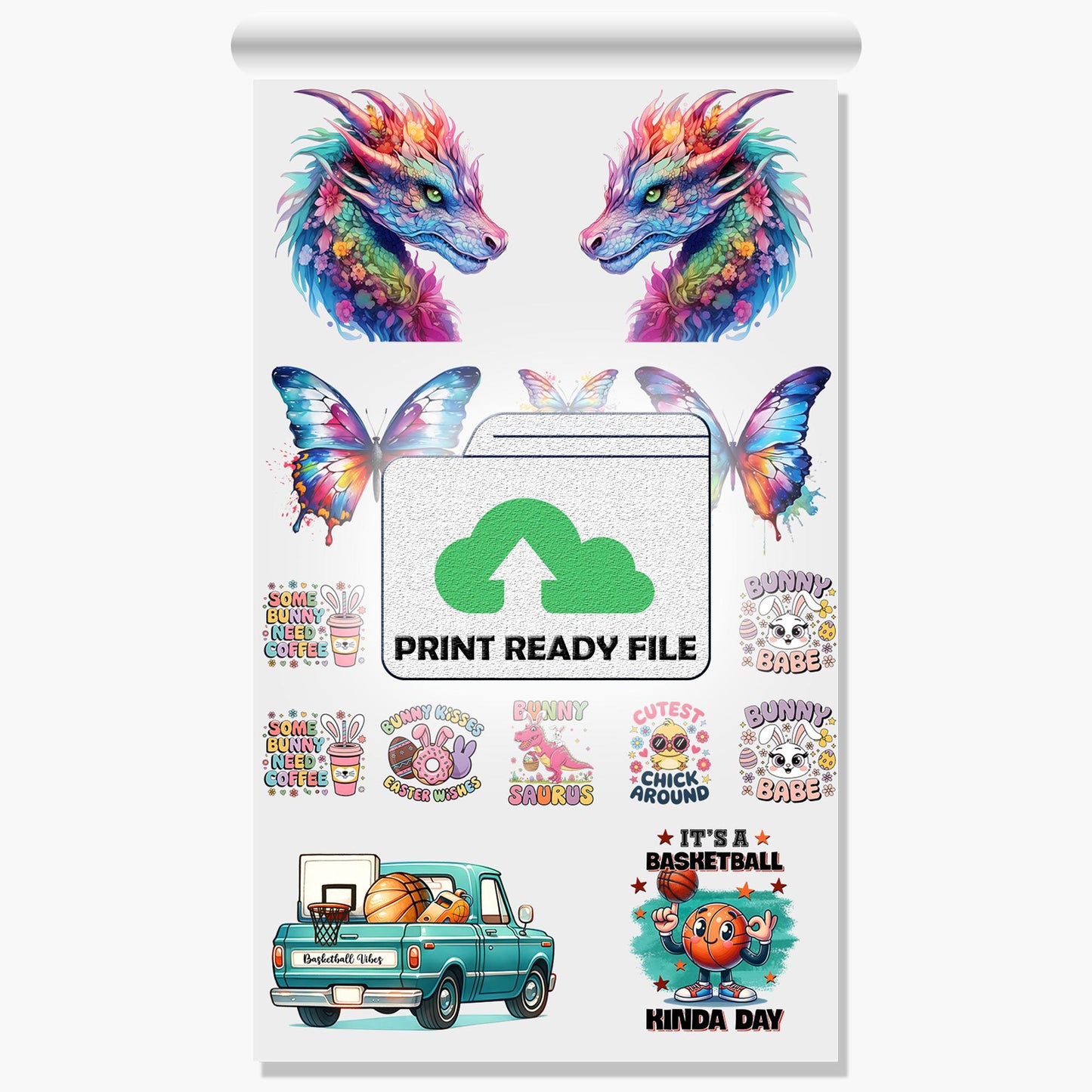 Hot Peel DTF Gang Sheet (Upload Gang Sheet)