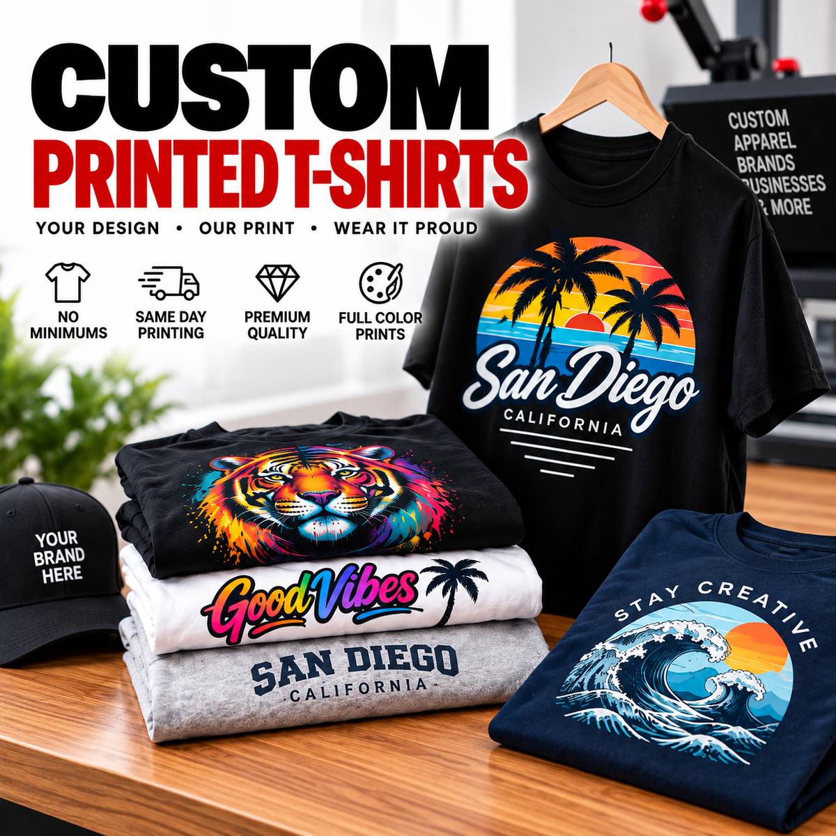 CUSTOM TEES & APPARELS
