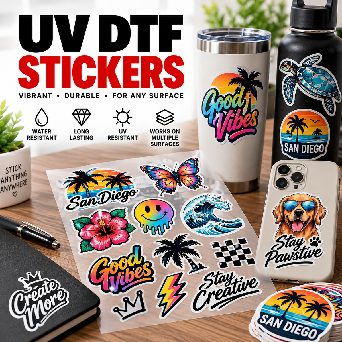 UV DTF STICKERS