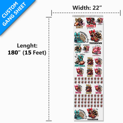 Cold Peel DTF Gang Sheet (Upload Gang Sheet)