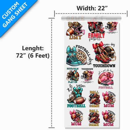 Cold Peel DTF Gang Sheet (Upload Gang Sheet)